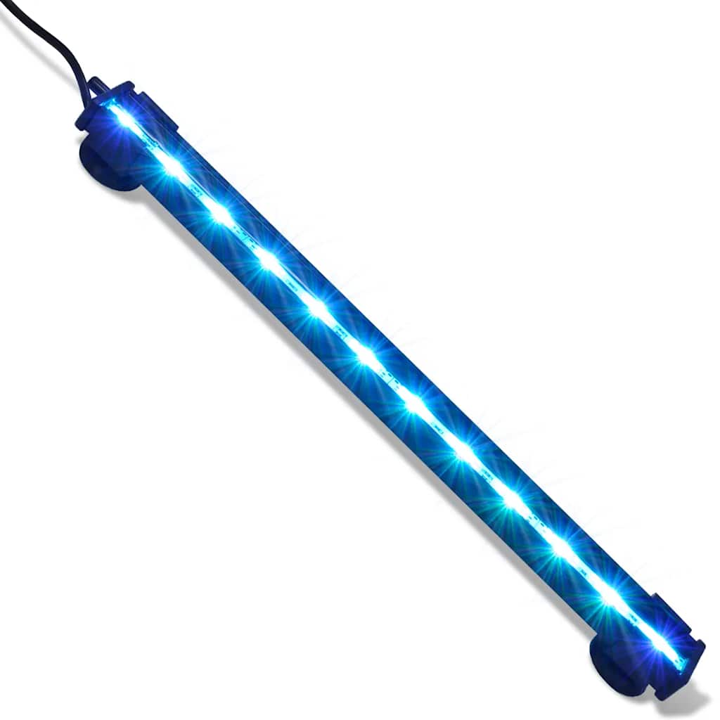 Lampe Led Rvb De Bulles Submersible D'aquarium 32 Cm