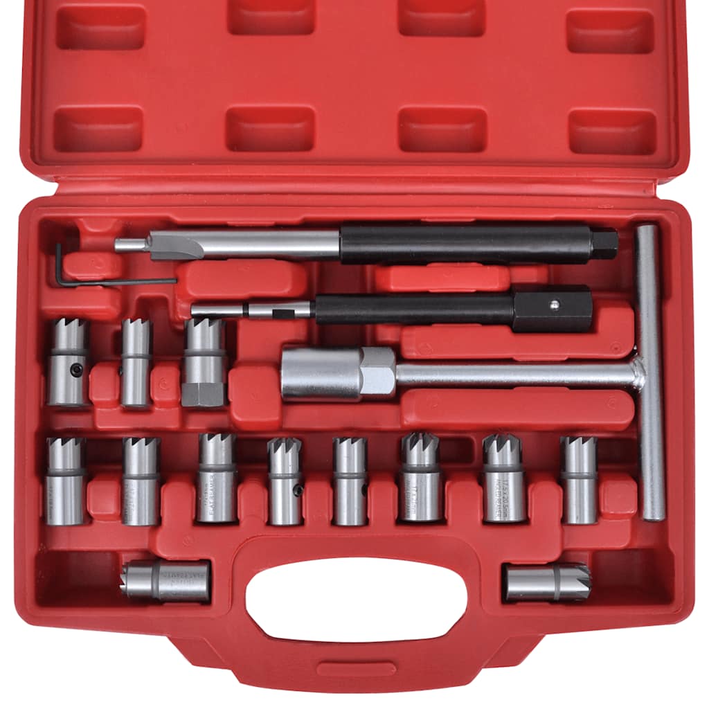 Ensemble De Couteau De Siège D'injecteur Diesel 17 Pcs