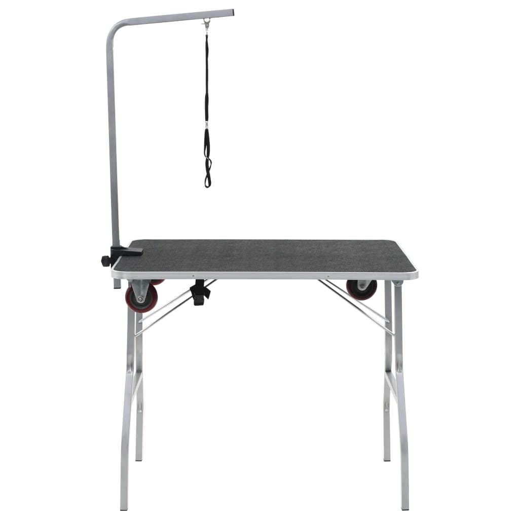 Table De Toilettage Pour Chien Portable Avec Roulettes