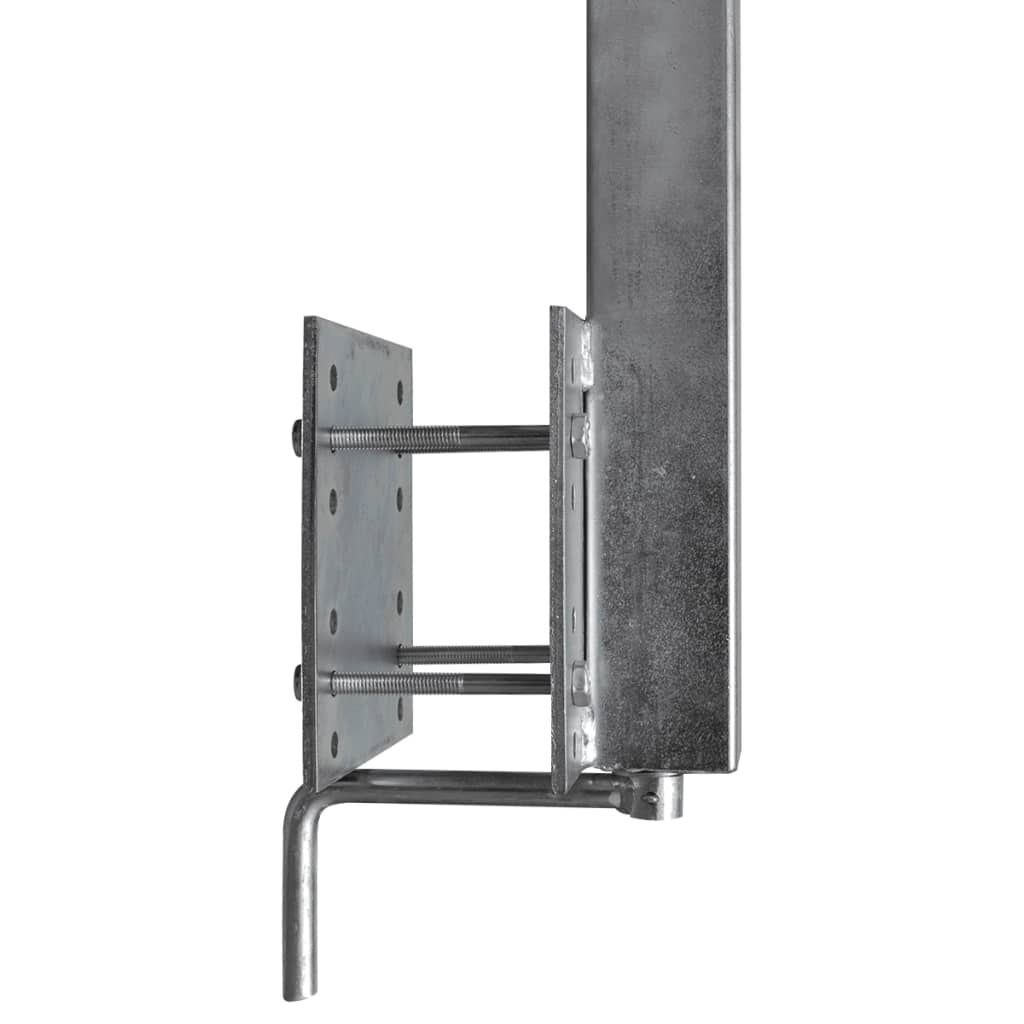 Support À Double Rouleau Pour Remorque De Bateau 2 Pcs 59-84 Cm