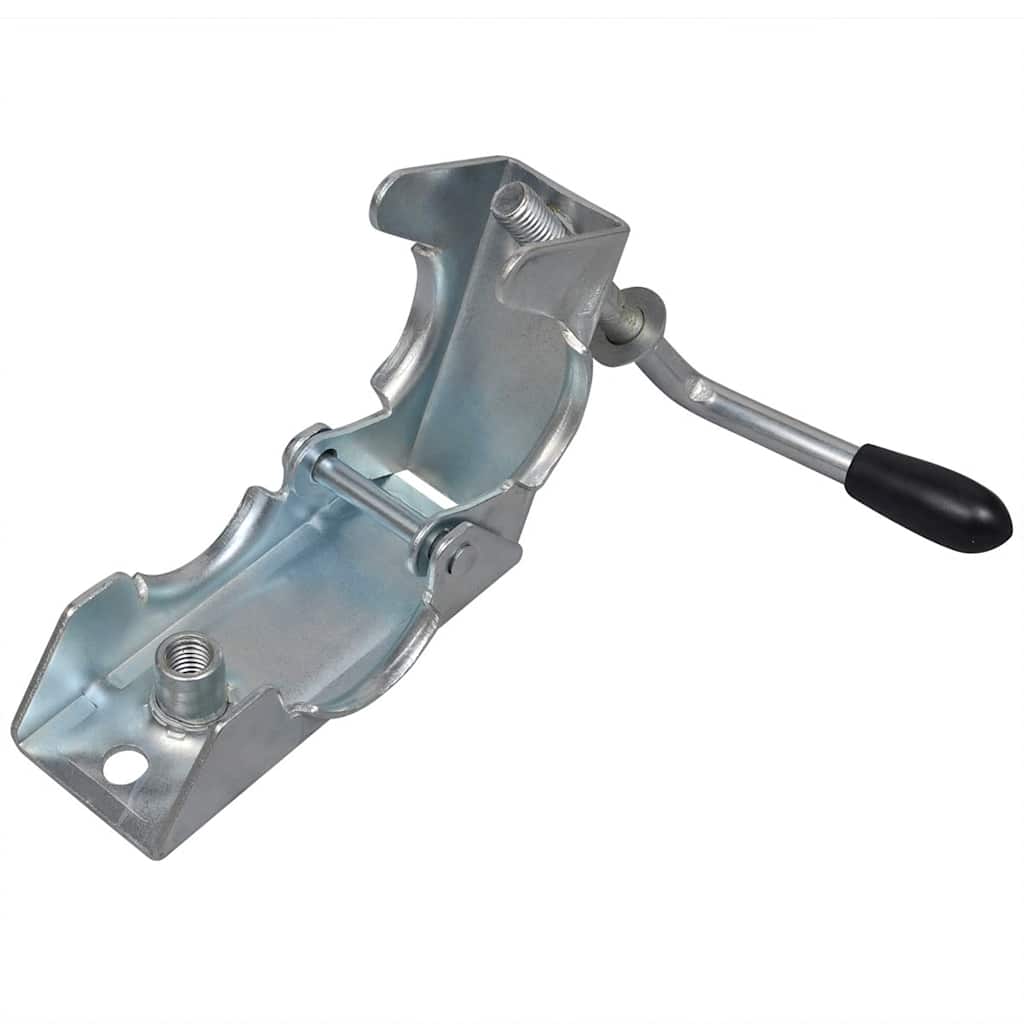 2 Tubes De Support Et 2 Pinces Fendues Pour Roue De Jauge 48 Mm