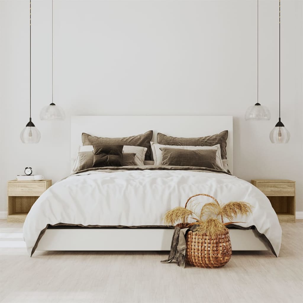 Tables De Chevet 2 Pcs Avec Tiroir