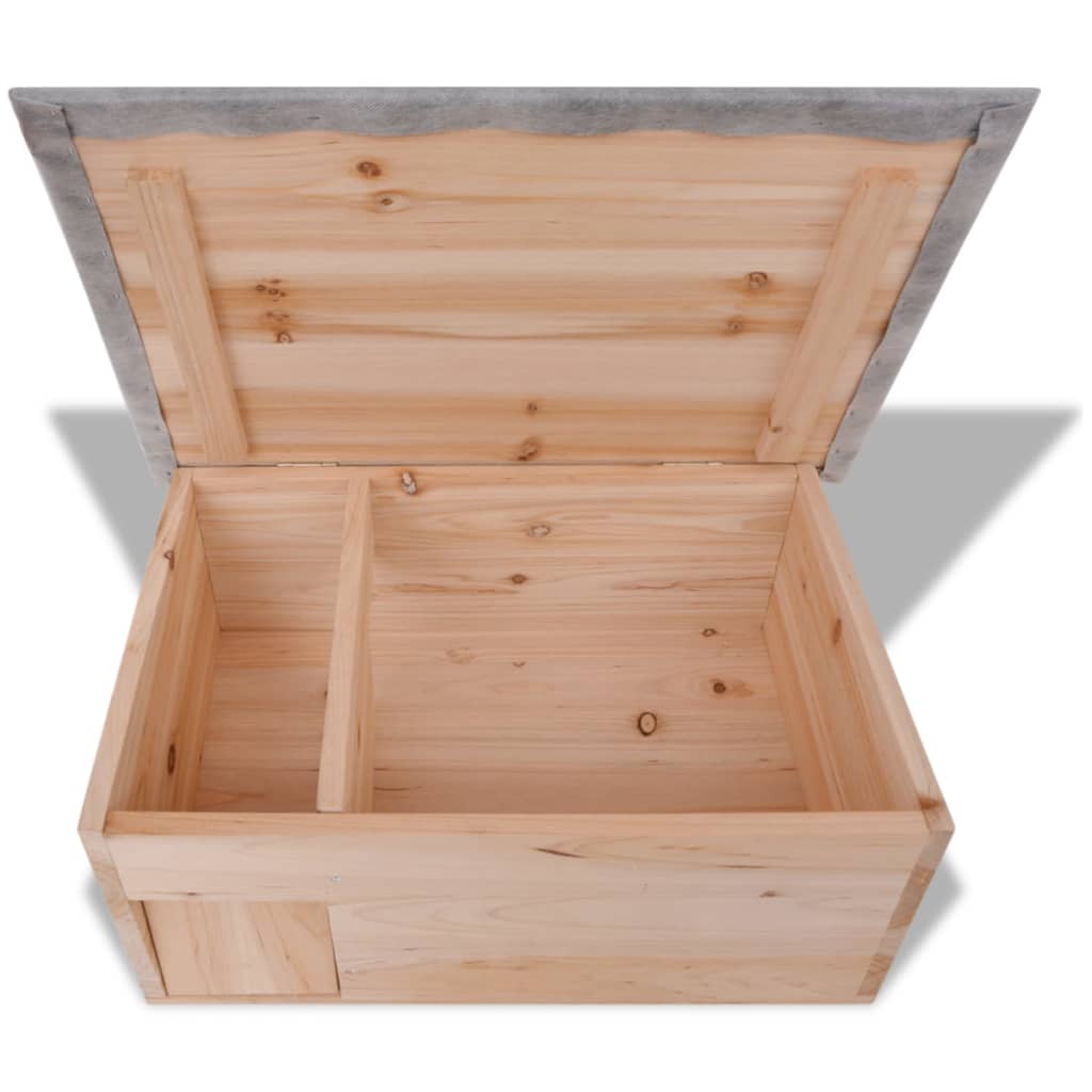 Cabane Pour Hérisson 45 X 33 X2 2 Cm Bois