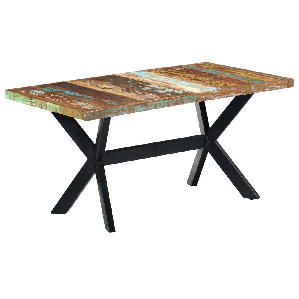 Table À Manger Bois De Récupération Massif