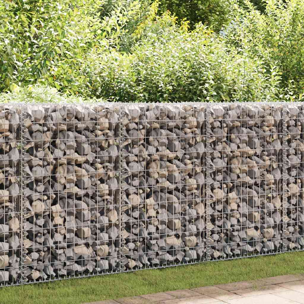 Mur À Gabion Avec Couvercles Acier Galvanisé