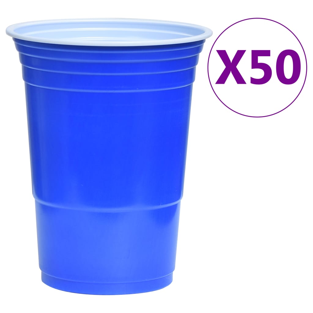 Ensemble De Table De Bière-Pong 0,5 L Plastique
