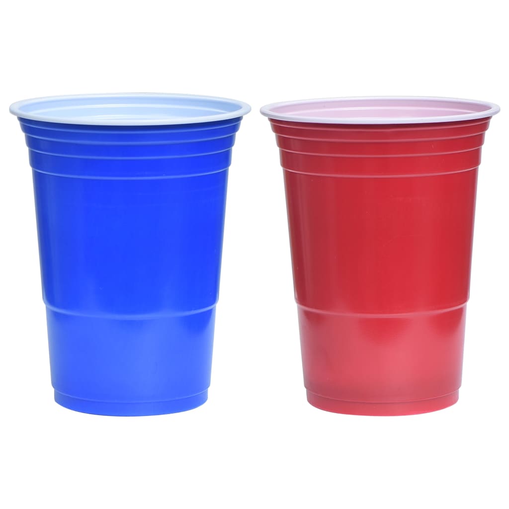 Ensemble De Table De Bière-Pong 0,5 L Plastique