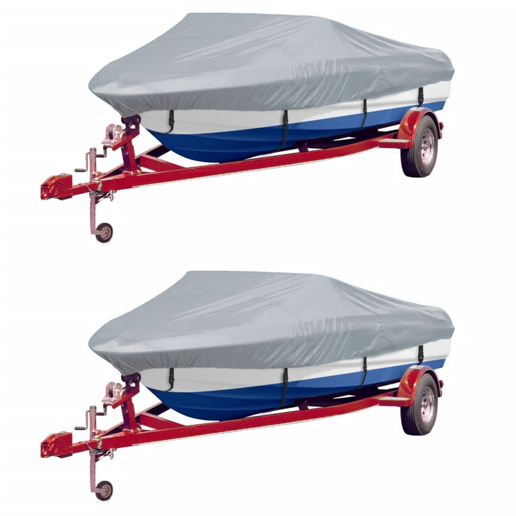 Housses De Bateau 2 Pcs Longueur 427-488 Cm Largeur 173 Cm