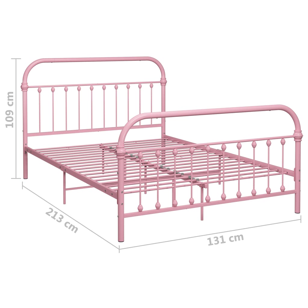 Cadre De Lit Sans Matelas Métal