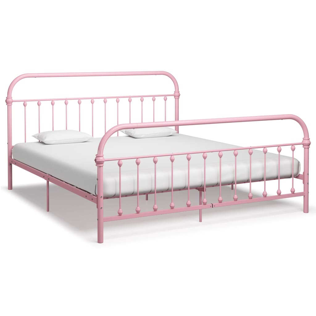 Cadre De Lit Sans Matelas Métal