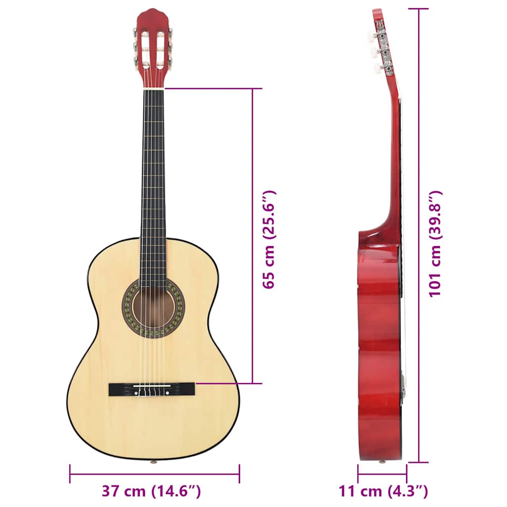 Ensemble De Guitare Classique Pour Débutants 12 Pcs
