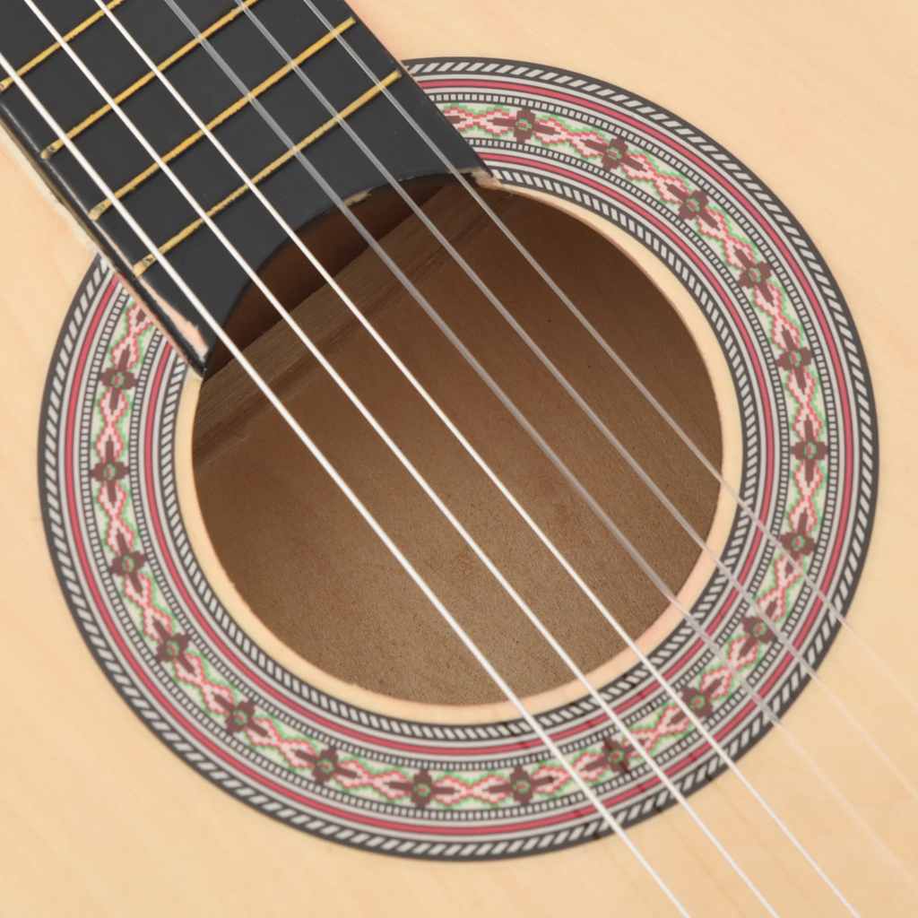 Guitare Acoustique Pan Coupé Western Avec 6 Cordes Tilleul