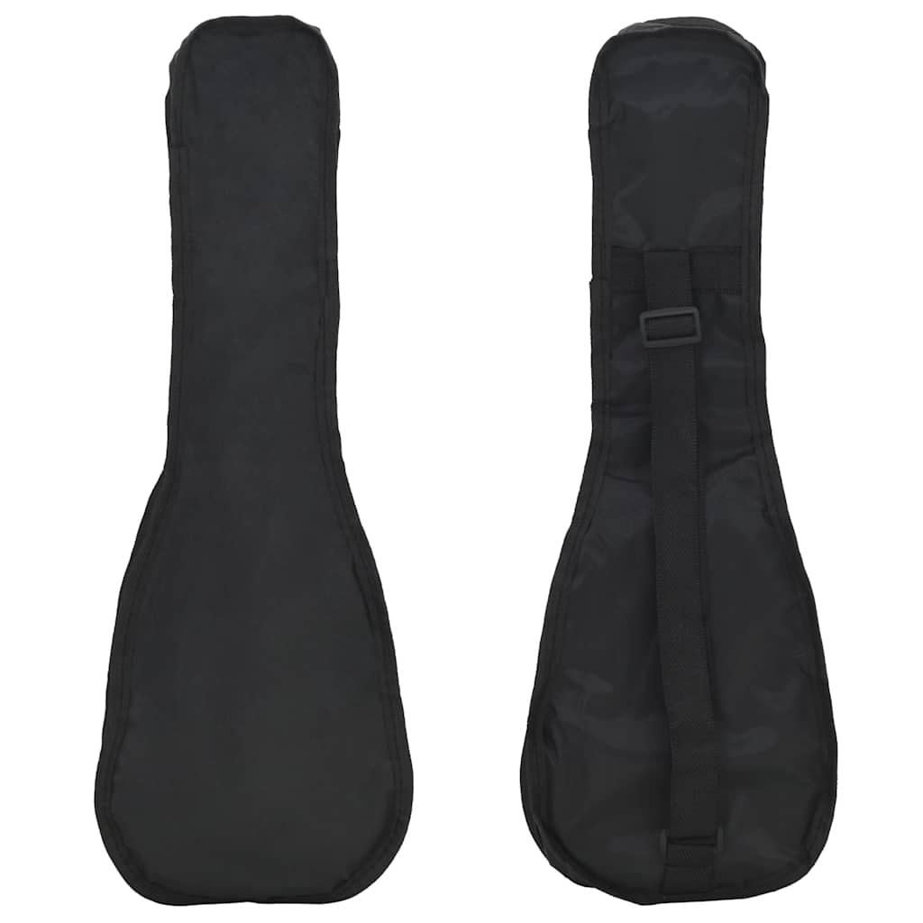 Jeu De Ukulélé Soprano Avec Sac Pour Enfants Bois Foncé