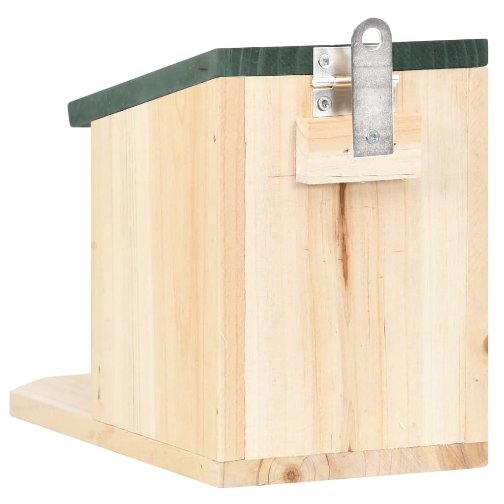 Maisons Pour Écureuils 4 Pcs Bois De Sapin