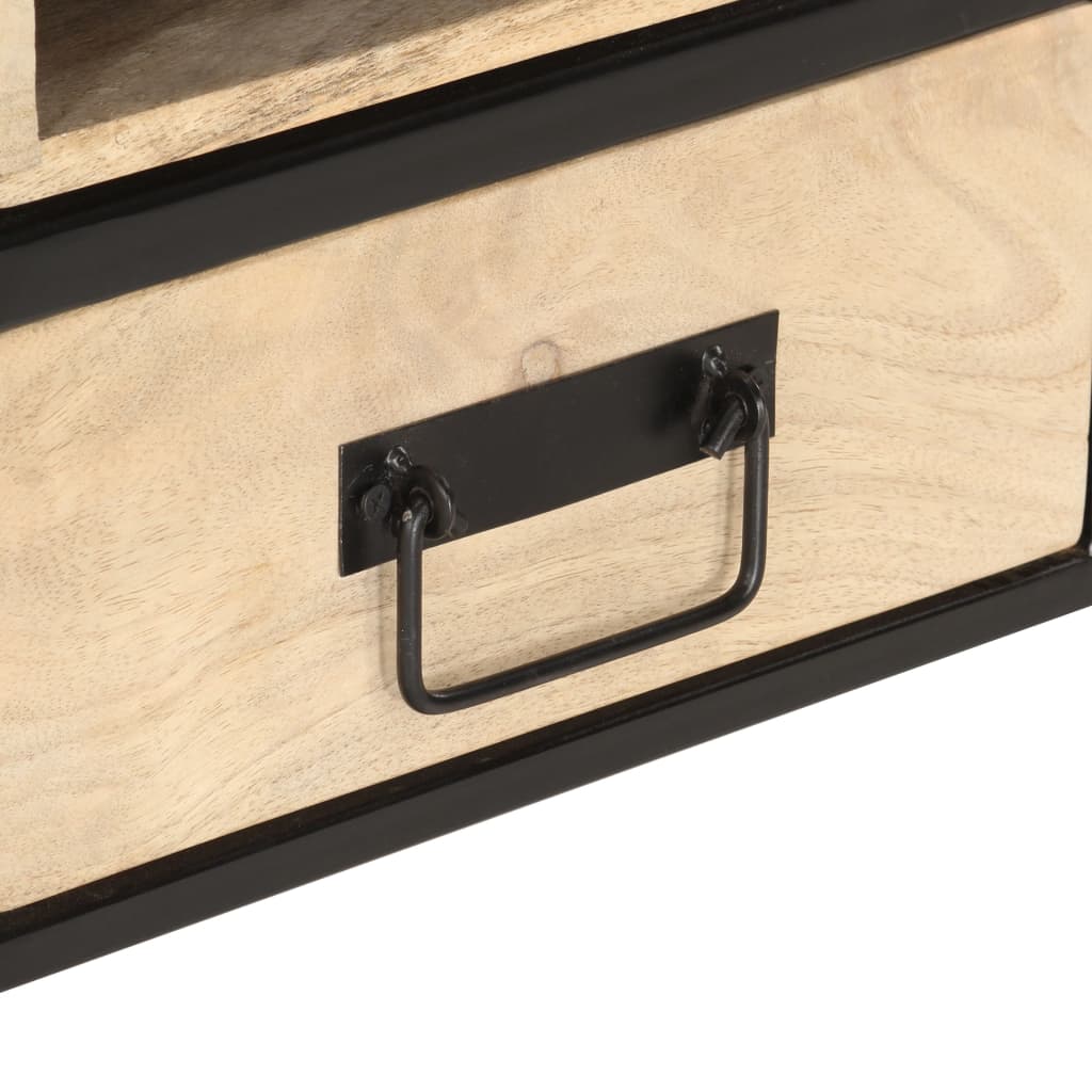 Table Basse 100X50X40 Cm Bois De Manguier Massif