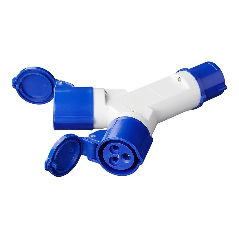 Proplus Cee 2-Weg Splitter 16 AmpÈRe Ip44 230 Volt 3-Polig