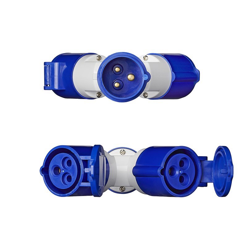 Proplus Cee 2-Weg Splitter 16 AmpÈRe Ip44 230 Volt 3-Polig