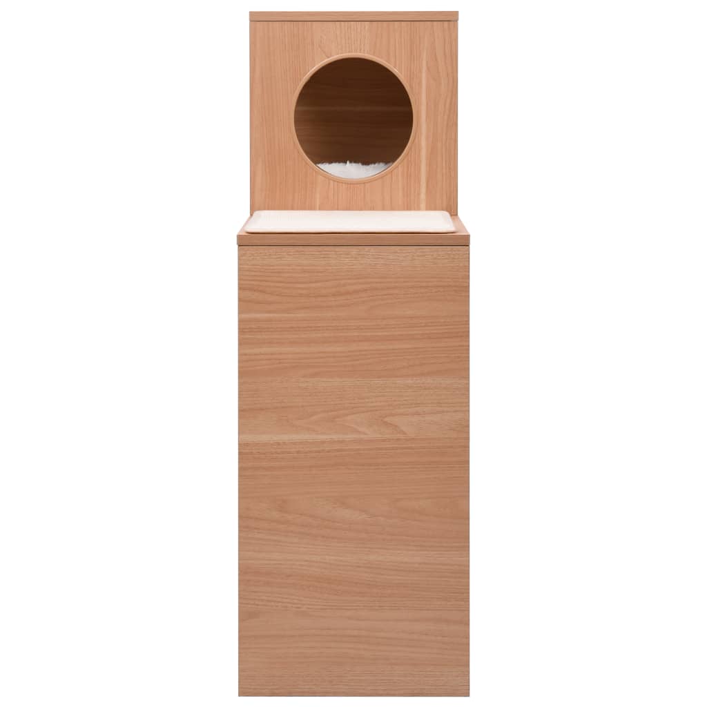 Maison De Chat Avec Tapis À Gratter En Sisal 100 Cm
