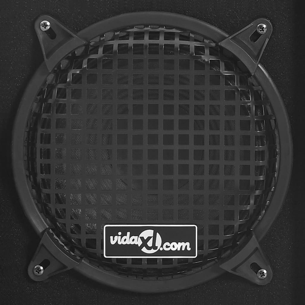 Haut-Parleurs Scène Hifi Passifs Professionnels 2 Pcs 800W Noir