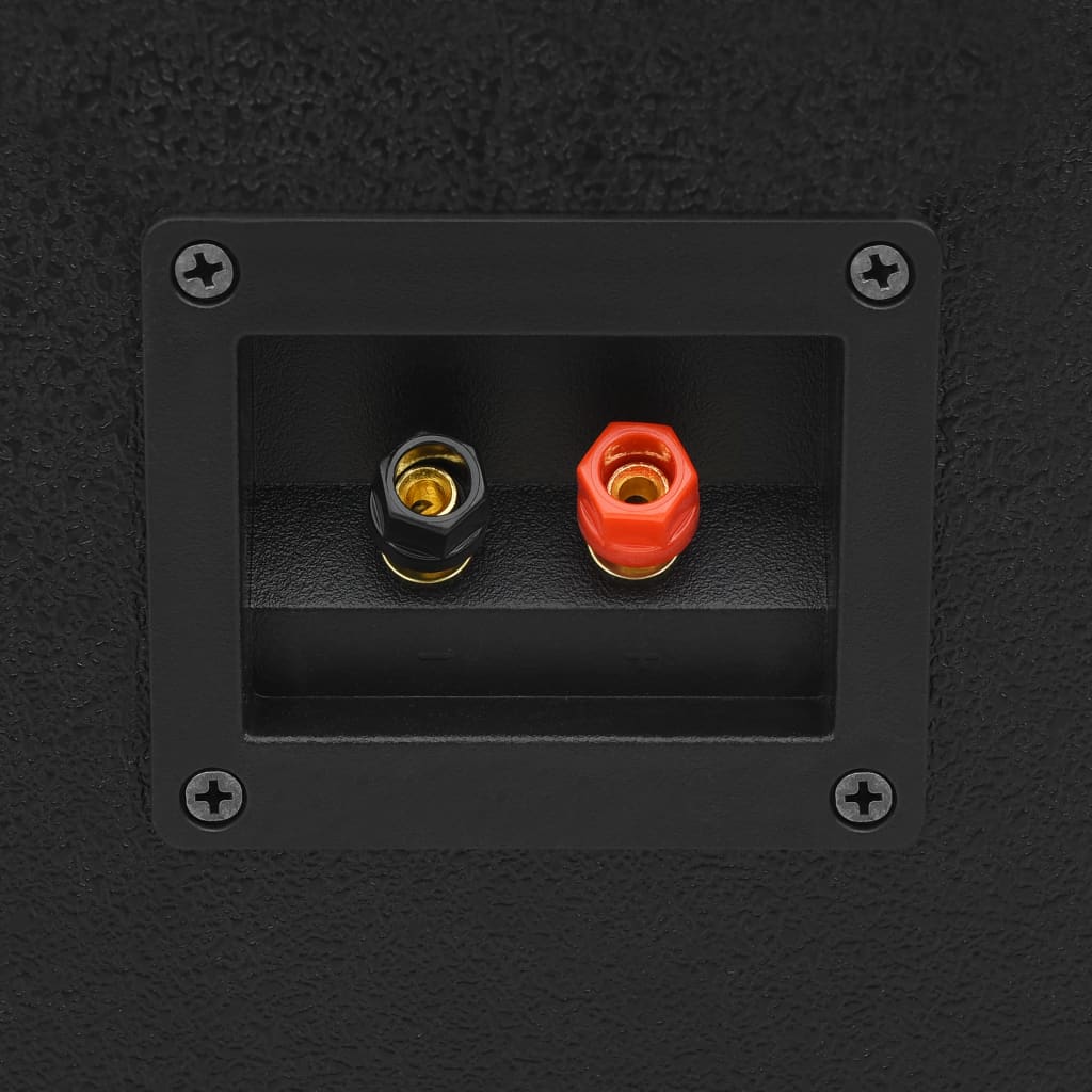 Haut-Parleurs Scène Hifi Passifs Professionnels 2 Pcs 800W Noir