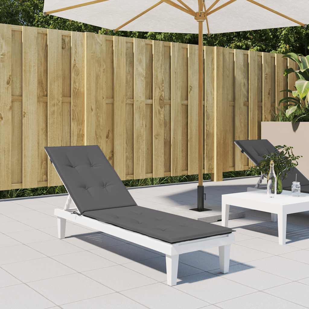 Coussin De Chaise De Terrasse Carreaux Rouge (75+105)X50X4 Cm