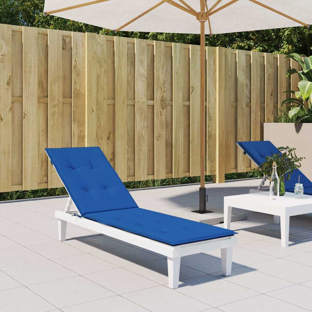 Coussin De Chaise De Terrasse Carreaux Rouge (75+105)X50X4 Cm