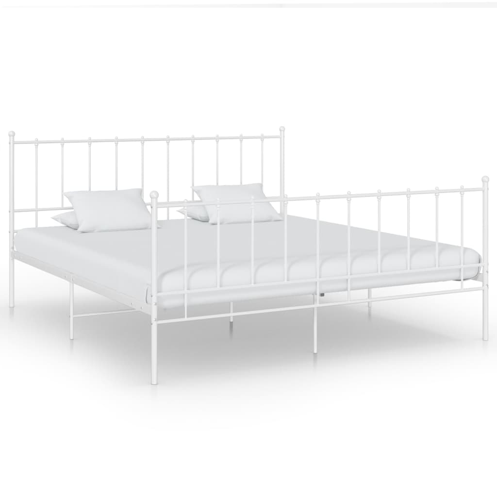 Cadre De Lit Sans Matelas Métal