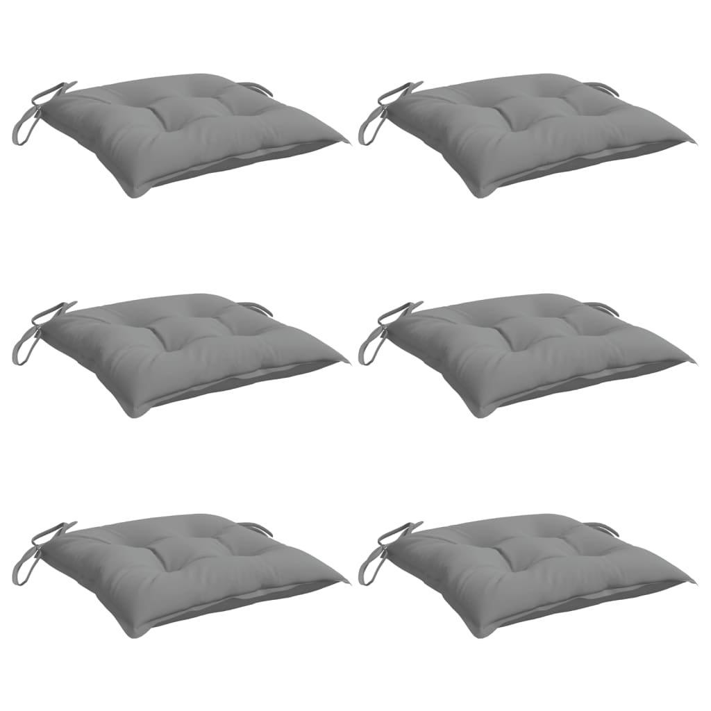 Coussins De Chaise Lot De 6 Tissu Oxford