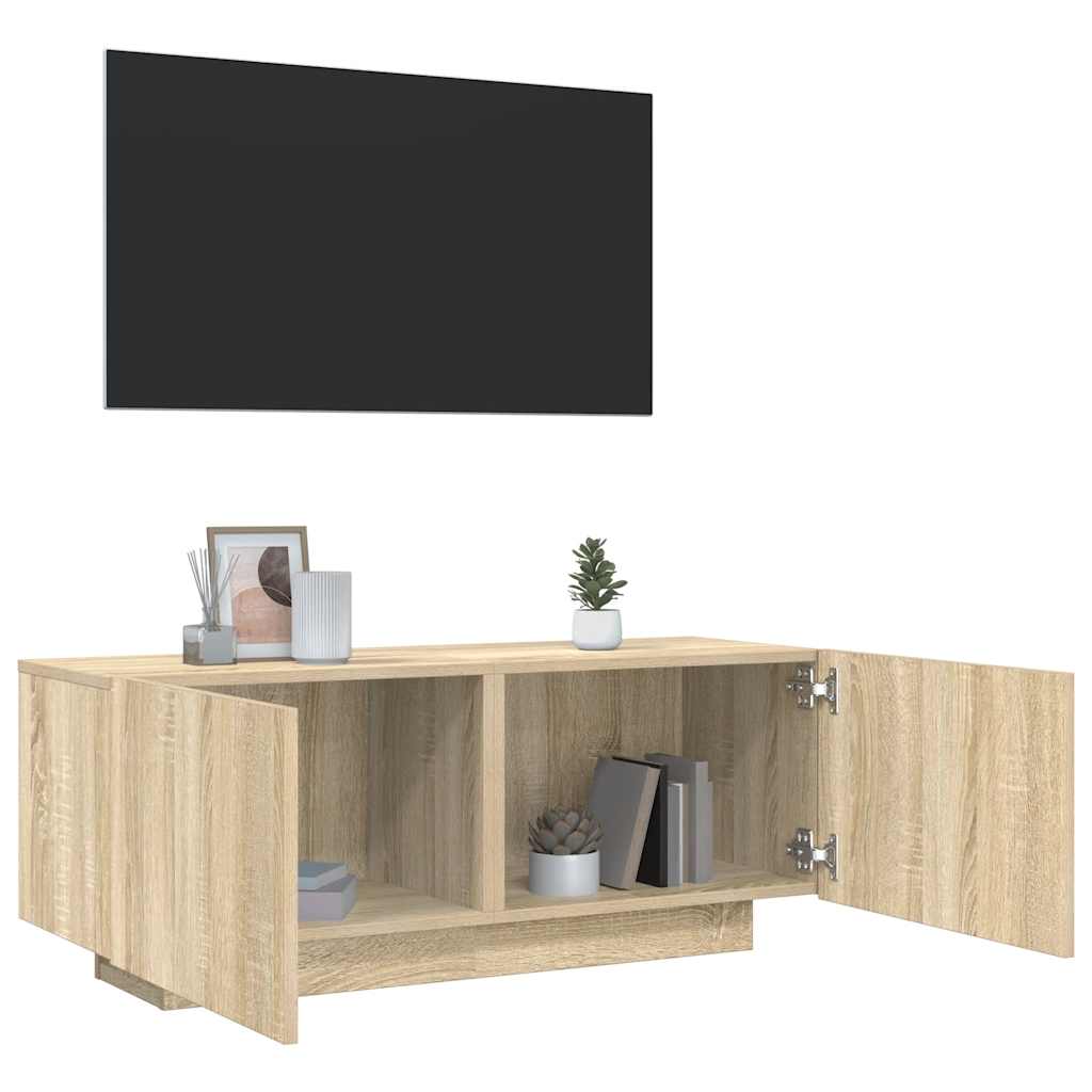 Meuble Tv 100 X 35 X 40 Cm Bois D'ingénierie