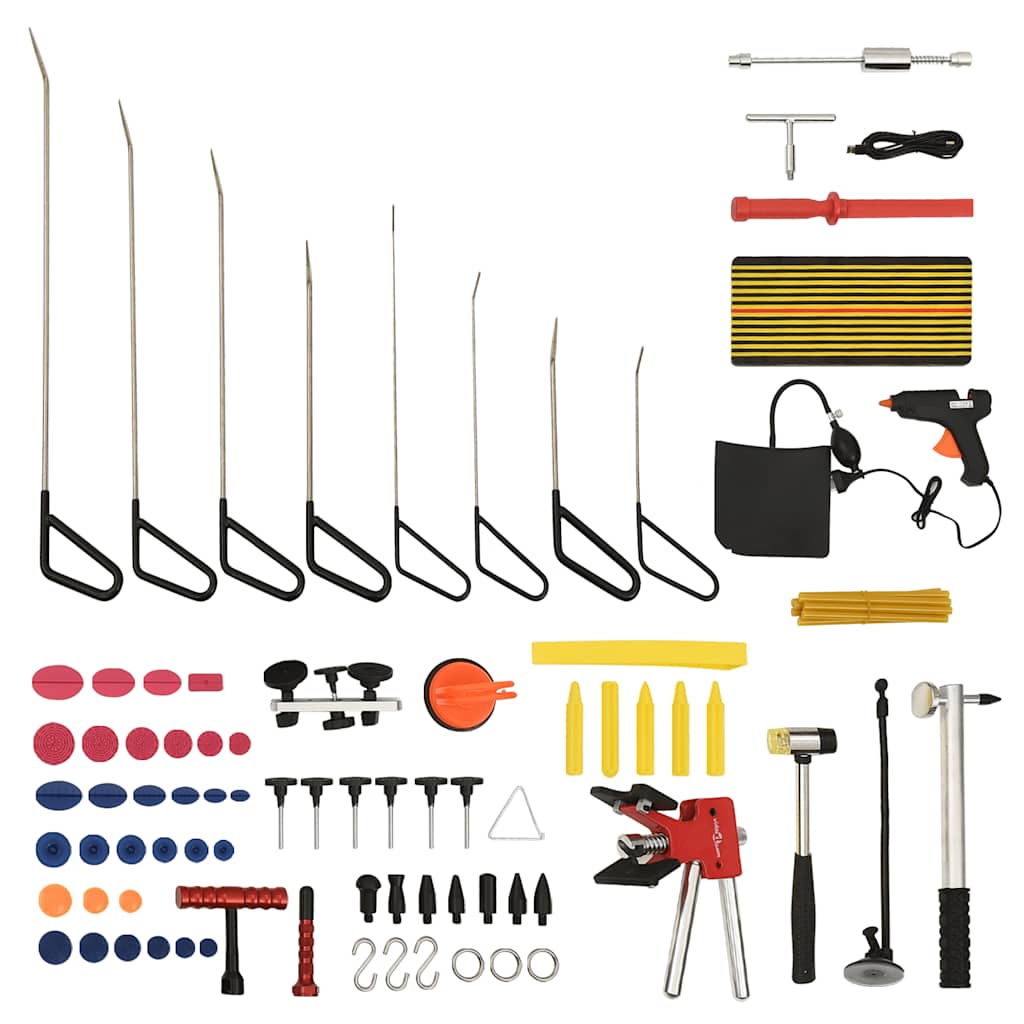 Kit D'outils De Débosselage Sans Peinture 75 Pcs