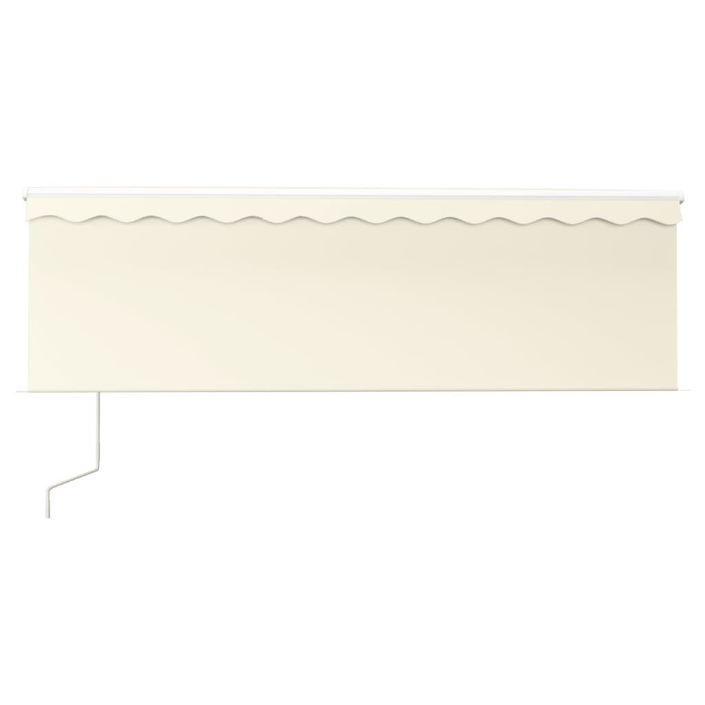 Auvent Automatique Store Capteur De Vent Et Led Crème