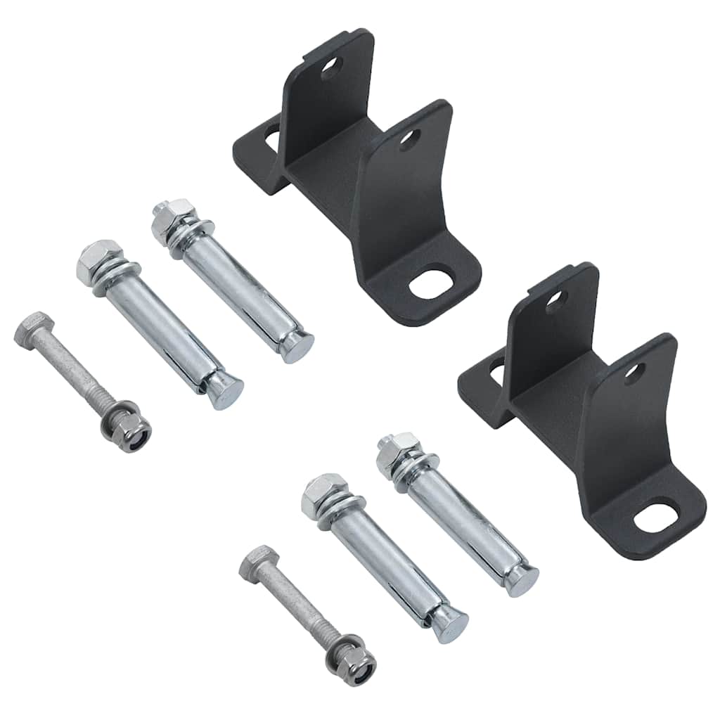 Auvent Manuel Rétractable Et Store Et Led 3X2,5 M Bleu Et Blanc