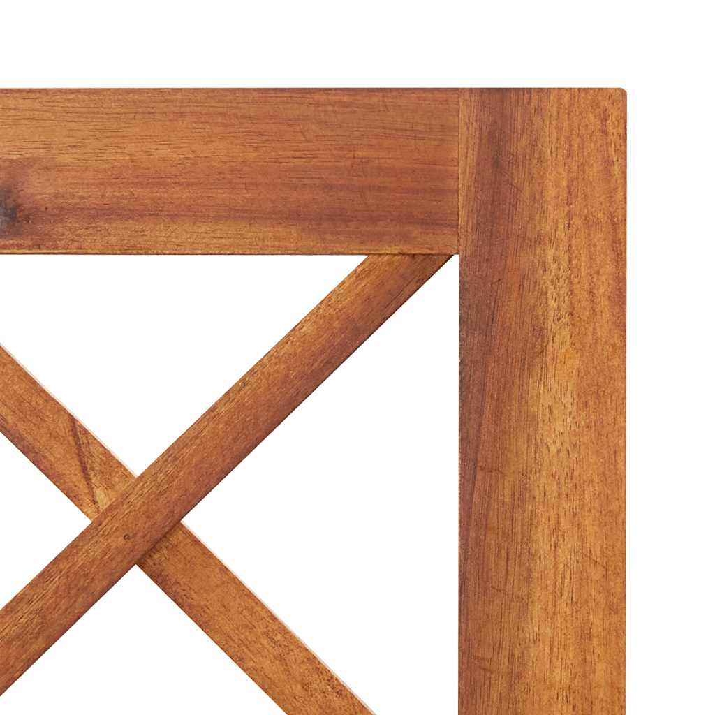 Lit Surélevé Avec Treillis 85X38X150 Cm Bois Massif D'acacia