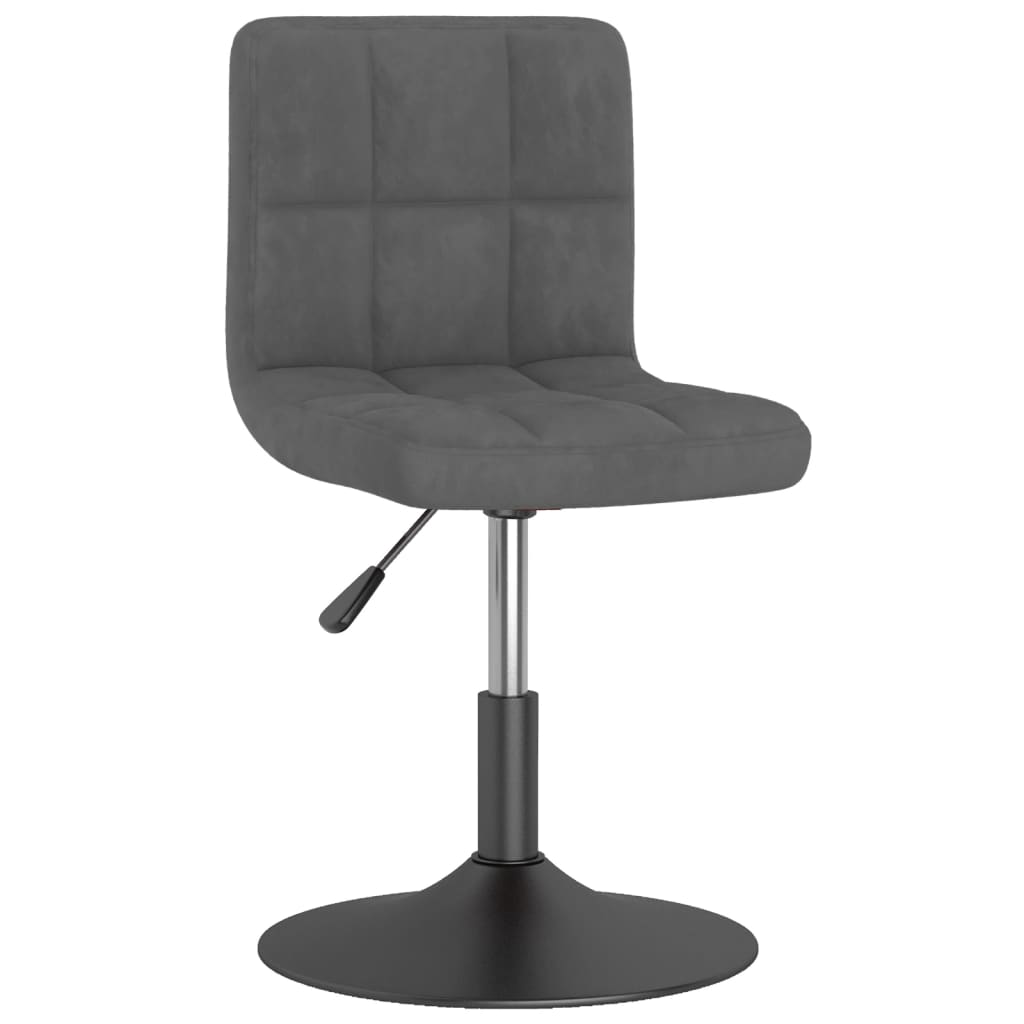 Chaise Pivotante De Salle À Manger Velours