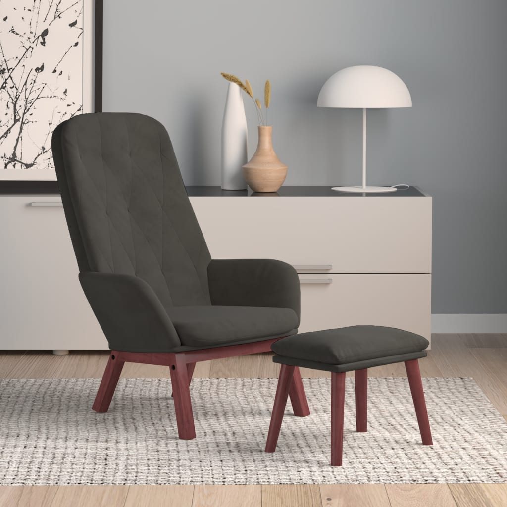 Chaise De Relaxation Velours