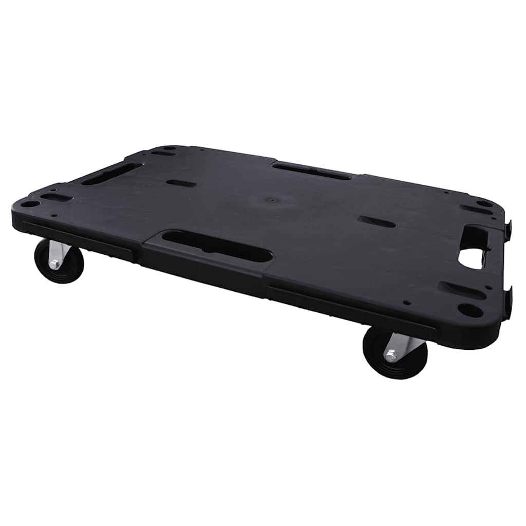 Chariot De Transport Noir 58X38X12 Cm Pp