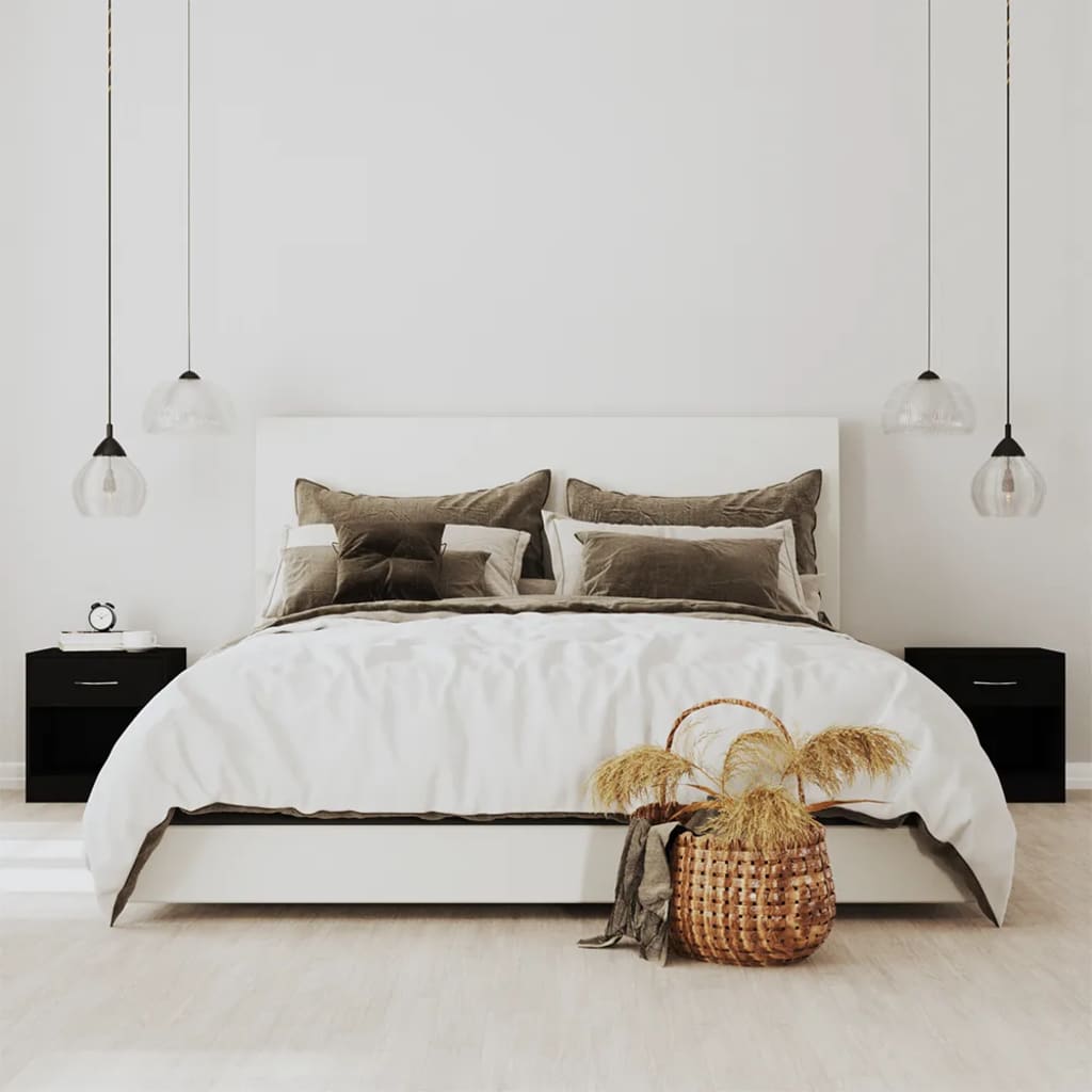 Tables De Chevet 2 Pcs Avec Tiroir