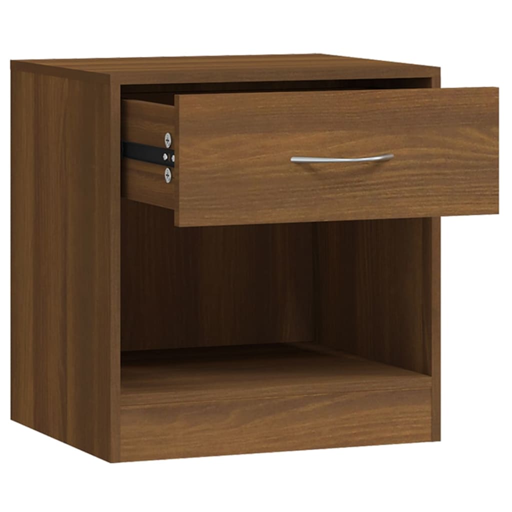 Tables De Chevet 2 Pcs Avec Tiroir