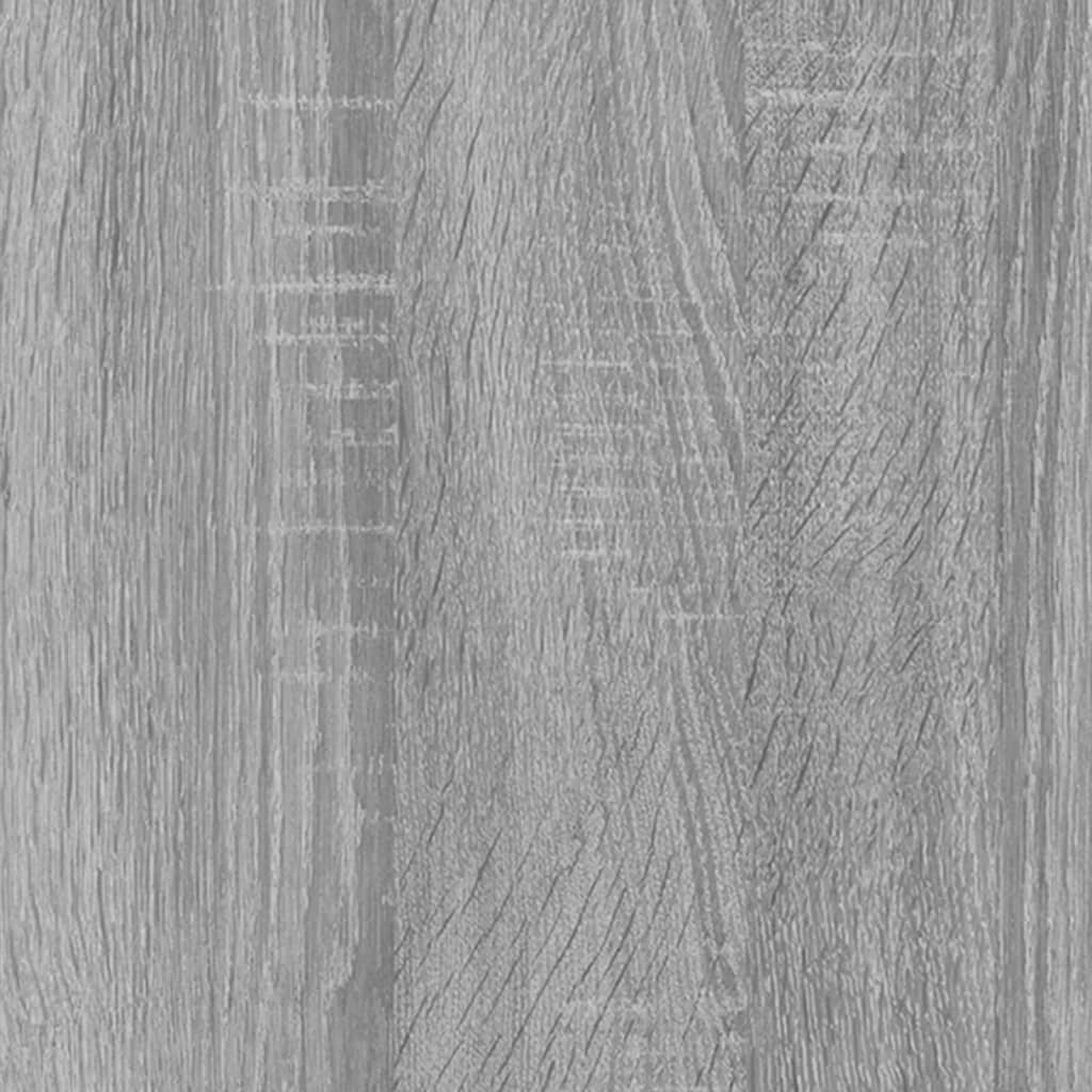 Armoire À Chaussures 55X35X108 Cm Bois D'ingénierie Sonoma Gris