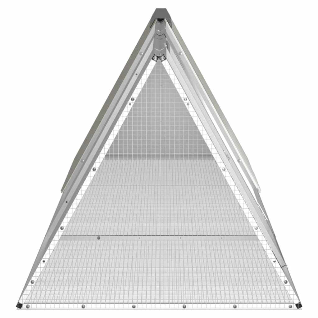 Cage À Lapin E 302,5 X 80,5 X 71 Cm En Acier Galvanisé