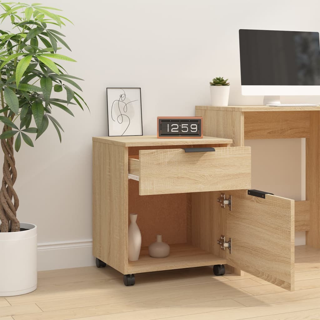 Classeur Mobile Avec Roues 45X38X54 Cm
