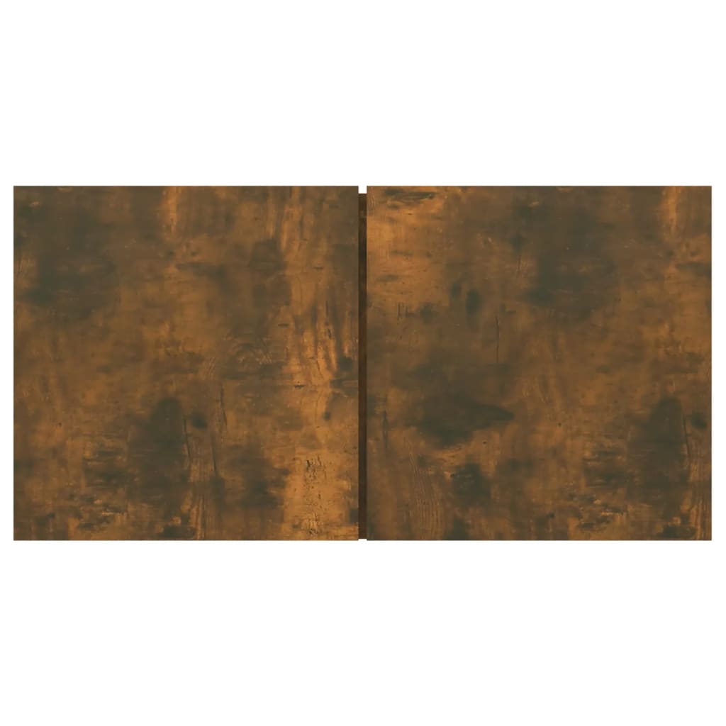 Ensemble De Meubles Tv 4 Pcs Chêne Fumé Bois D'ingénierie