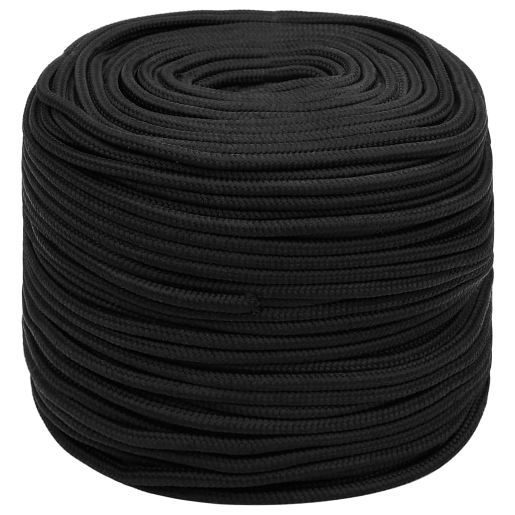 Corde De Bateau Complet Polypropylène Noir