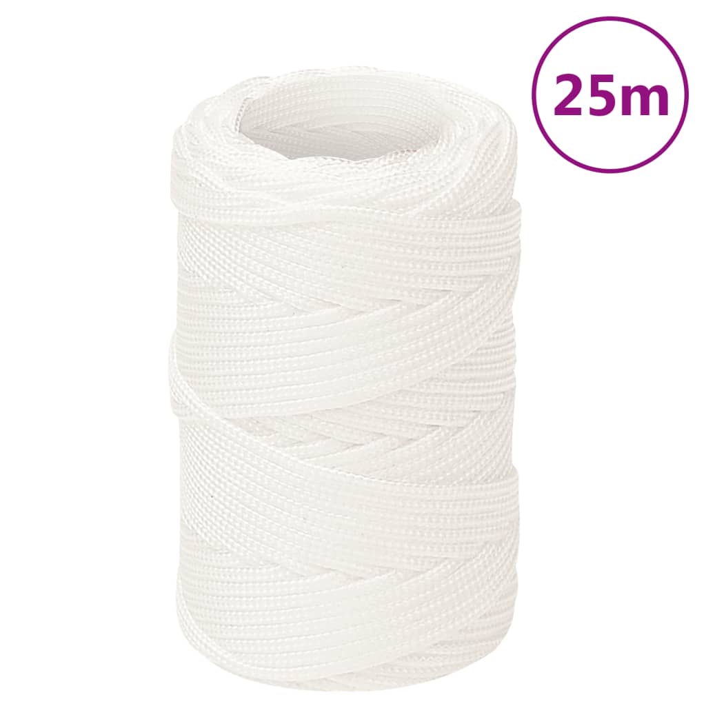 Corde De Bateau Complet Polypropylène Blanc