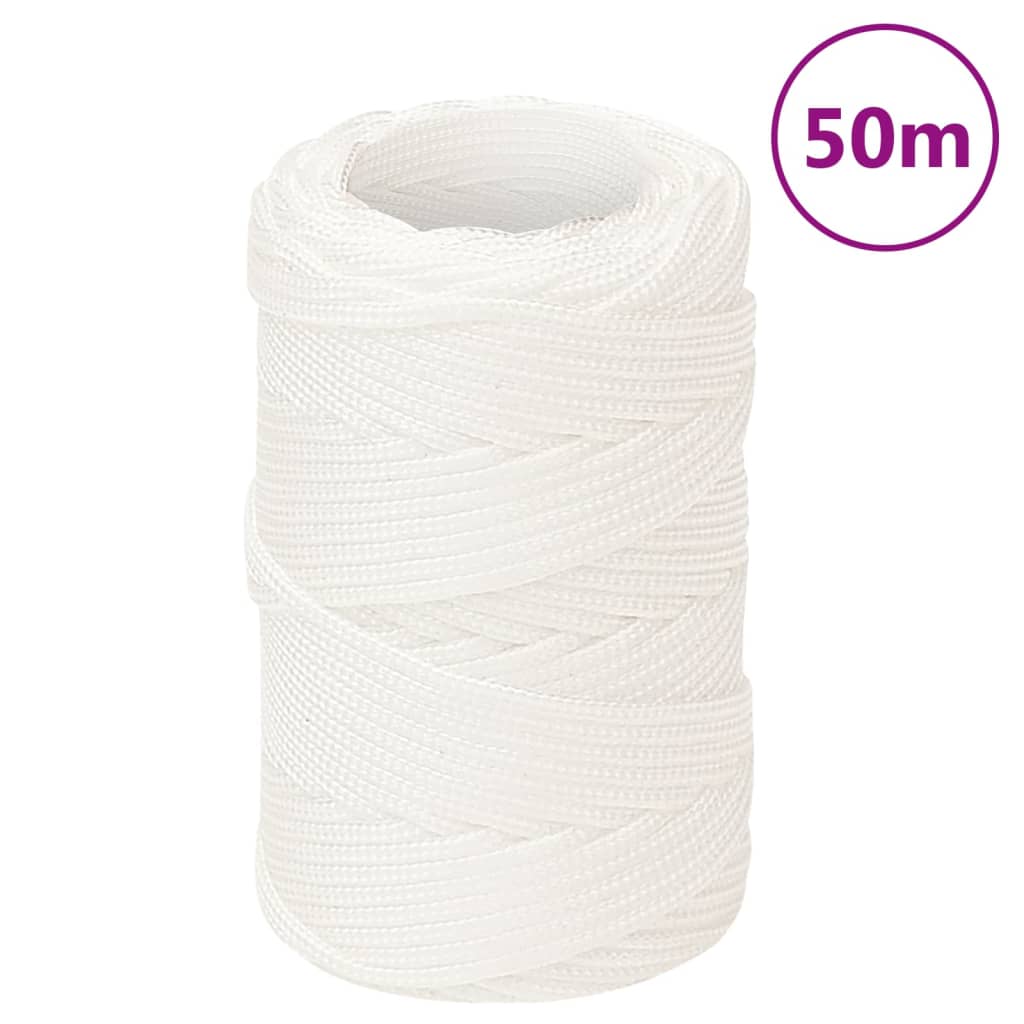Corde De Bateau Complet Polypropylène Blanc