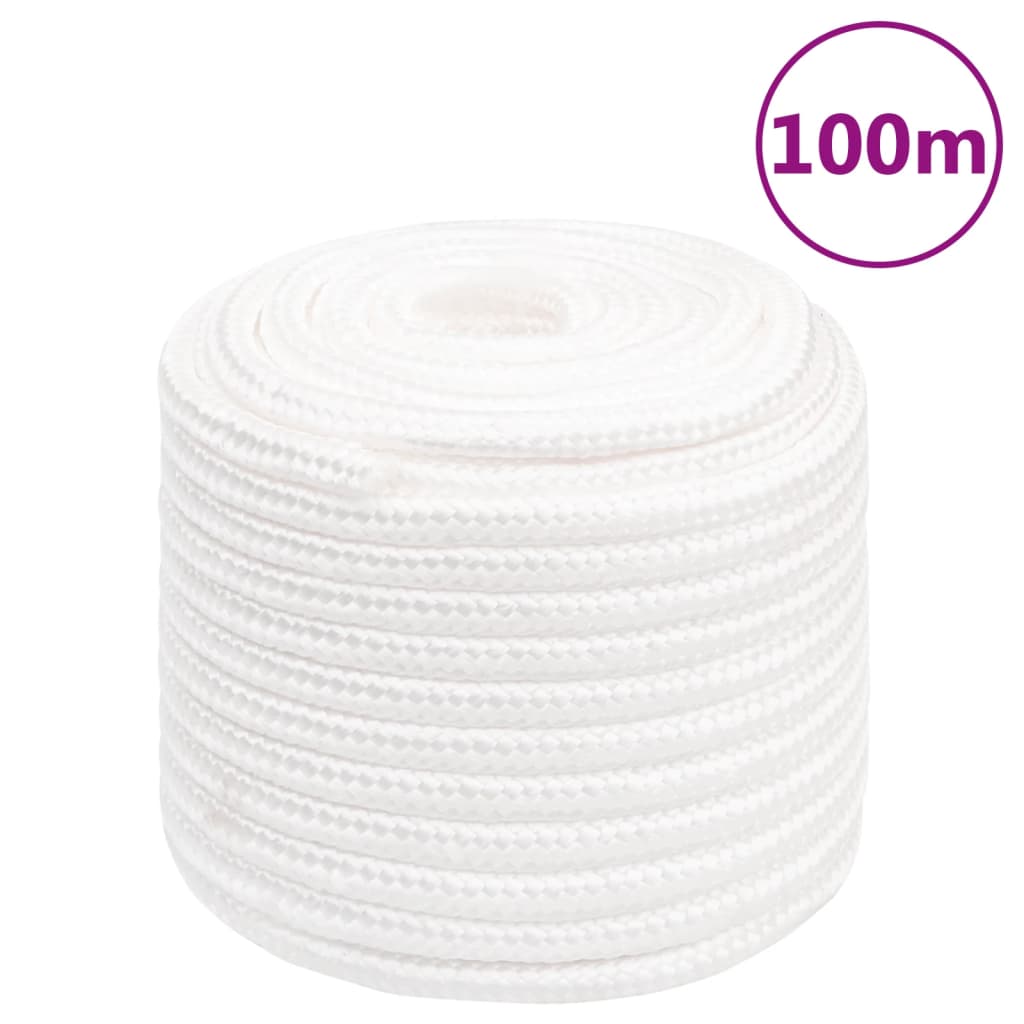 Corde De Bateau Complet Polypropylène Blanc