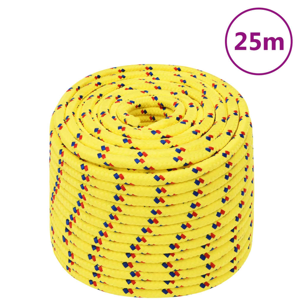 Corde De Bateau Polypropylène Jaune
