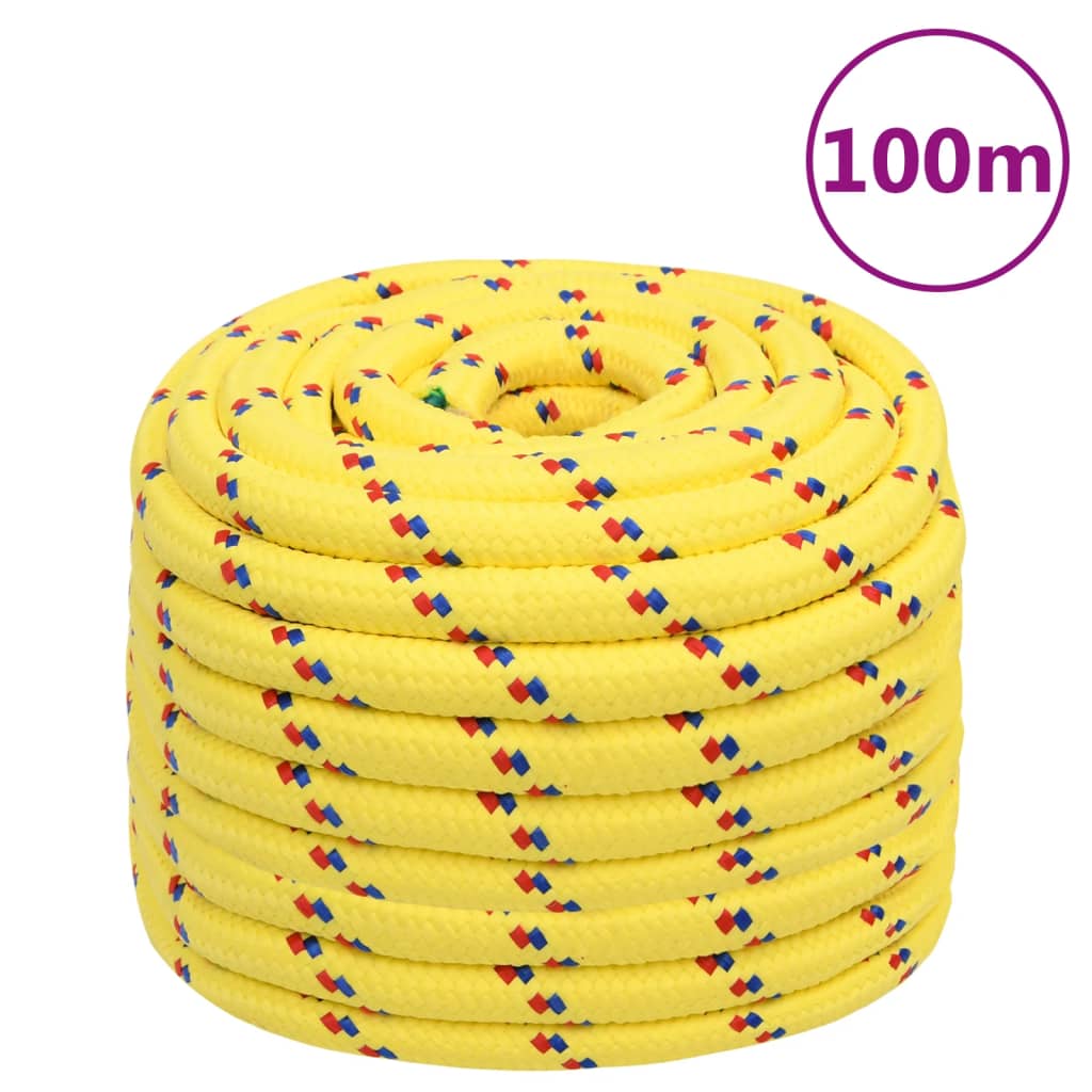 Corde De Bateau Polypropylène Jaune