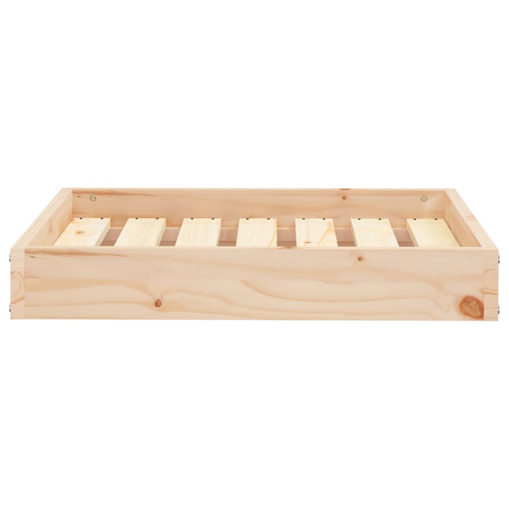 Lit Pour Chien 61,5X49X9 Cm Bois De Pin Solide
