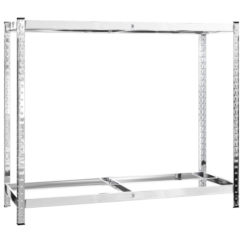 Porte-Pneus À 2 Niveaux É Acier Argent